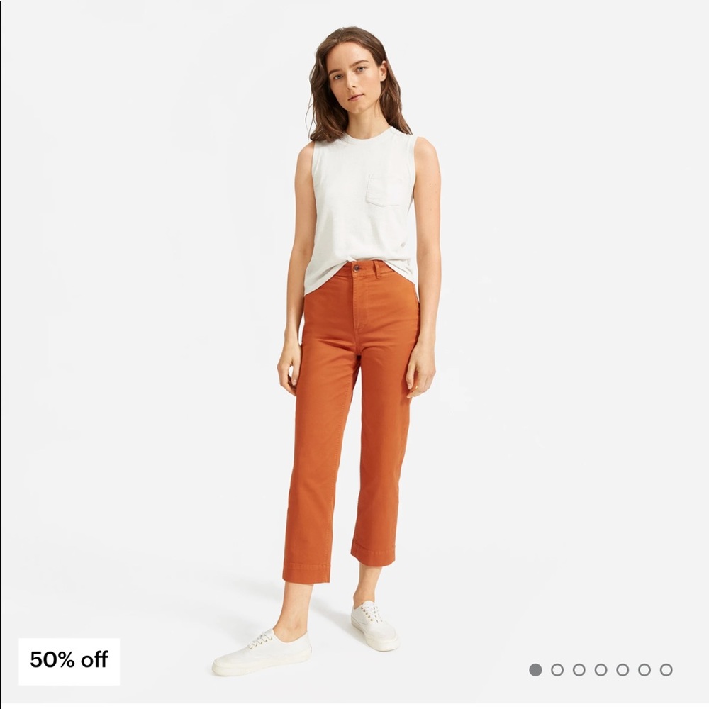 Everlane Lightweight Straight-Leg Crop
